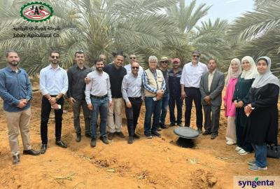 A workshop for Al-Jabaly Agricultural Group through Al-Jabaly Agricultural and Syngenta International.